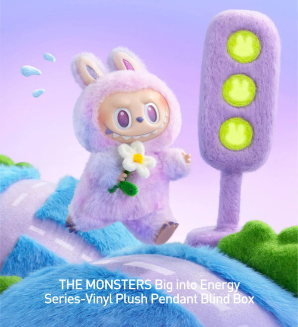 Pop Mart Labubu The Monsters Big into Energy Series Vinyl Plush Pendant Sealed Case (6 Blind Box) - Image 4